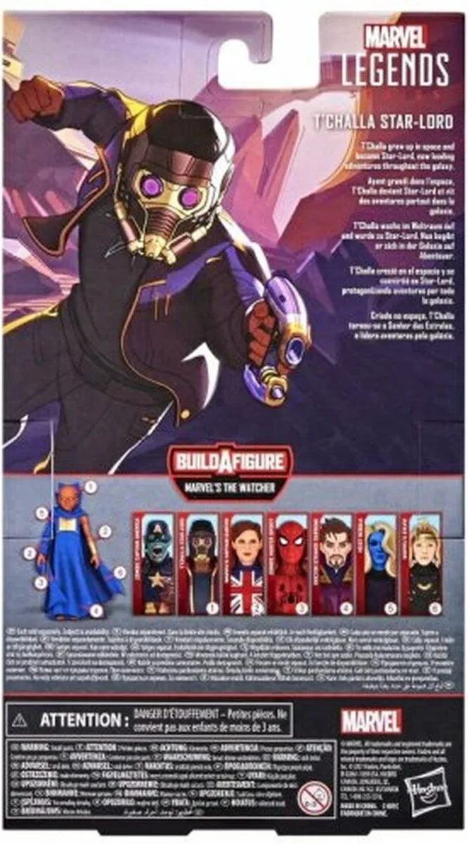 Marvel What If Tchalla Star Lord Figure 15cm - Bonte kleuren