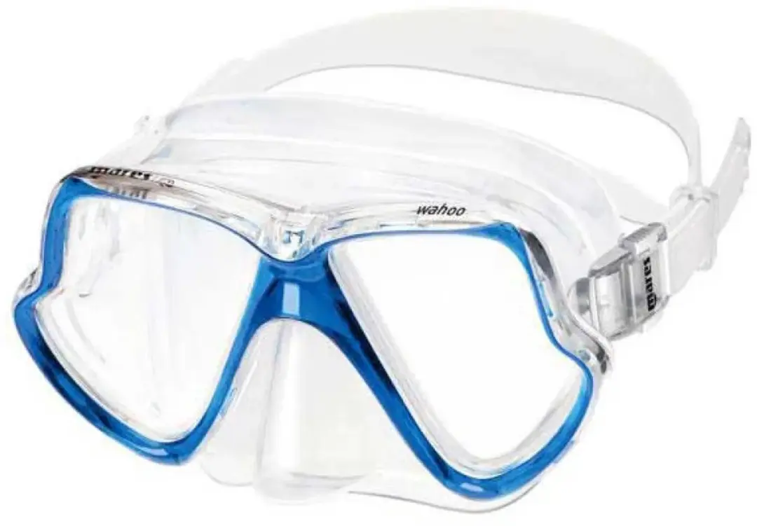 Mares Wahoo snorkelset - Blauw - afbeelding 4 van 6