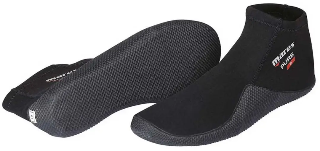 Mares Pure 2 Mm Duikbooties Zwart EU 41-42