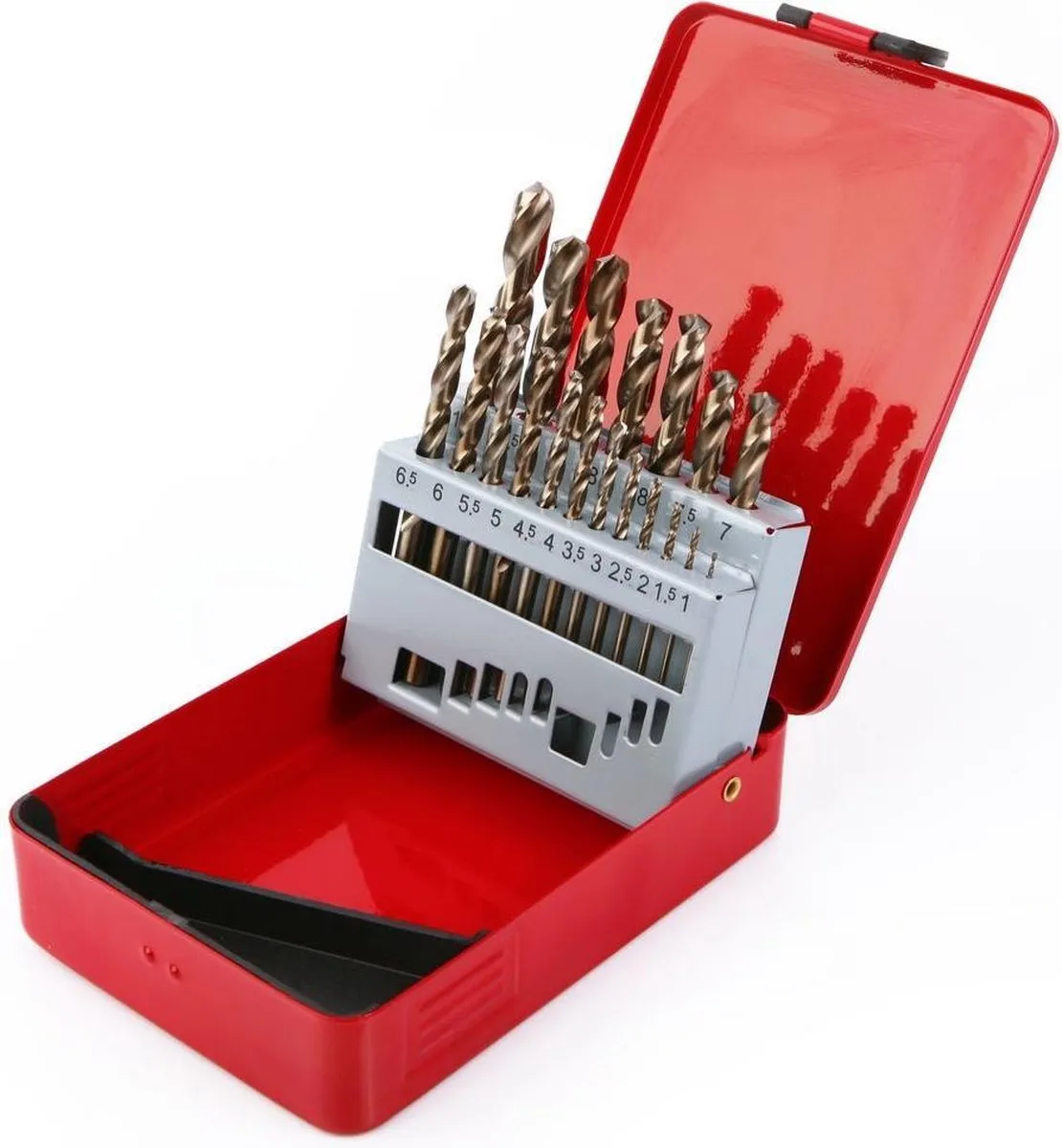 HBM 1-10 x 0.5mm HSS Cobalt Borenset