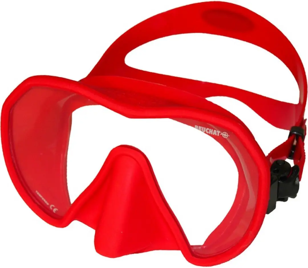 Beuchat MaxLux S masker Rood