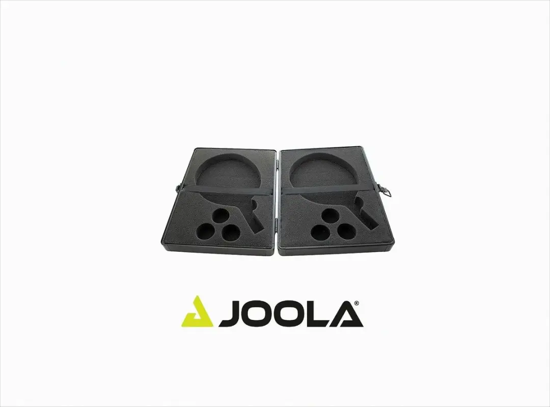 Joola Dubbele Batkoffer Zwart - afbeelding 2 van 3