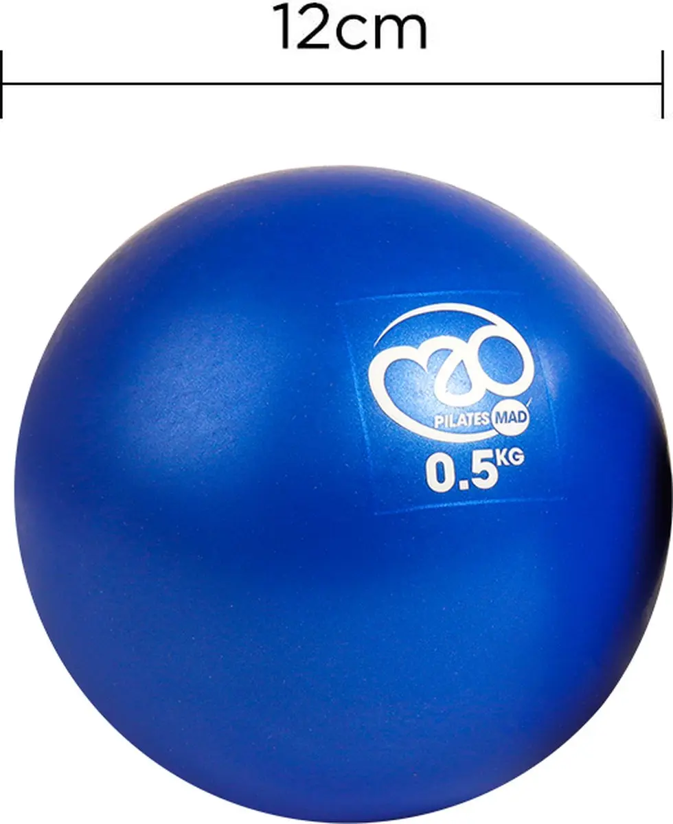 Fitness-Mad Pilates bal Soft Weights 0.5kg - 2 Stuks - afbeelding 3 van 6