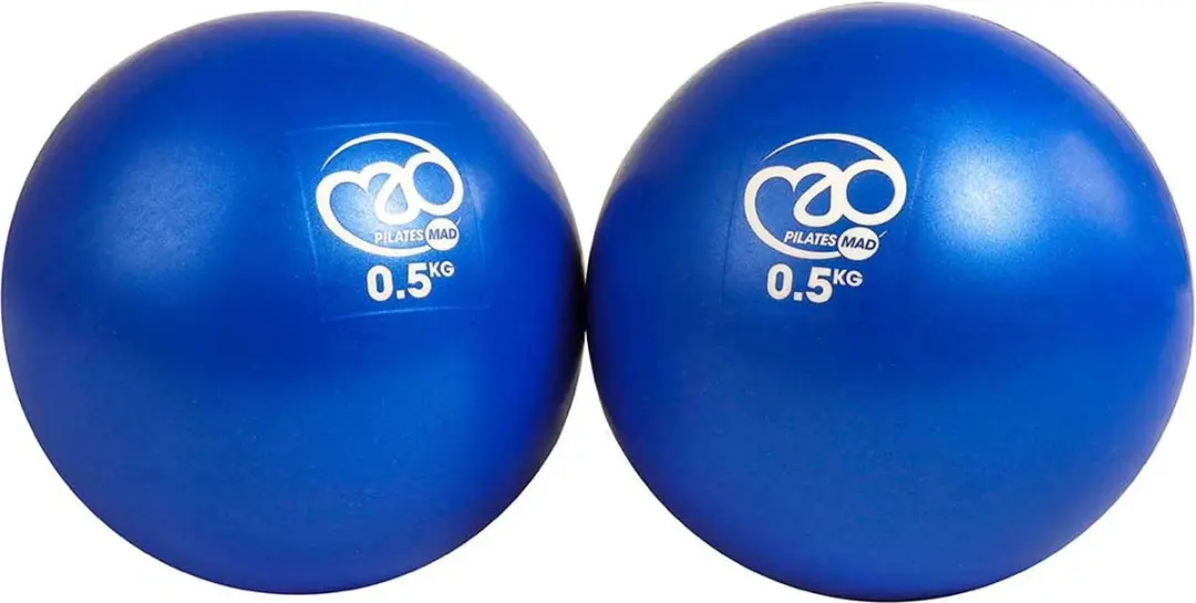 Fitness-Mad Pilates bal Soft Weights 0.5kg - 2 Stuks - afbeelding 6 van 6