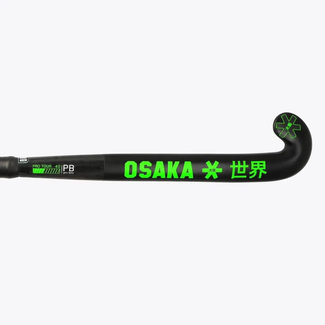 Osaka Pro Tour 40 Pro Bow 2.0 LTD Edition hockeystick - Wit - afbeelding 4 van 6