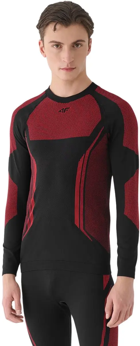 4F T-shirt Thermoactief Heren Rood