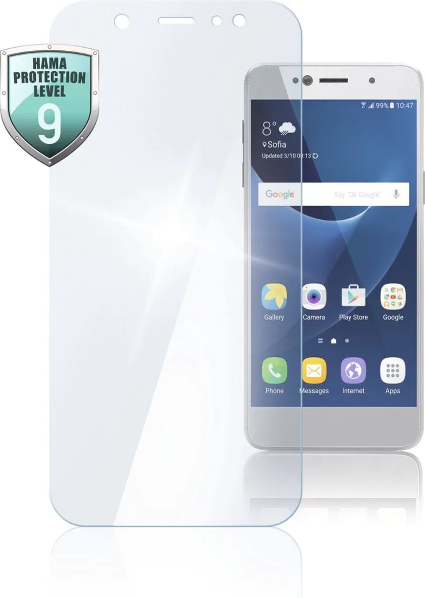 Hama Premium Crystal Glass Displaybescherming Samsung Galaxy A6 (2018)