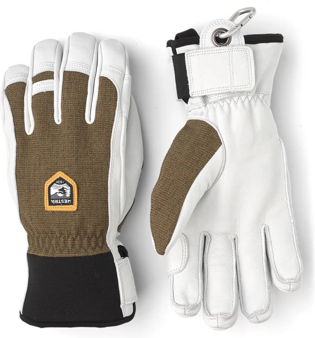 Hestra Army Leather Patrol skihandschoenen Olive