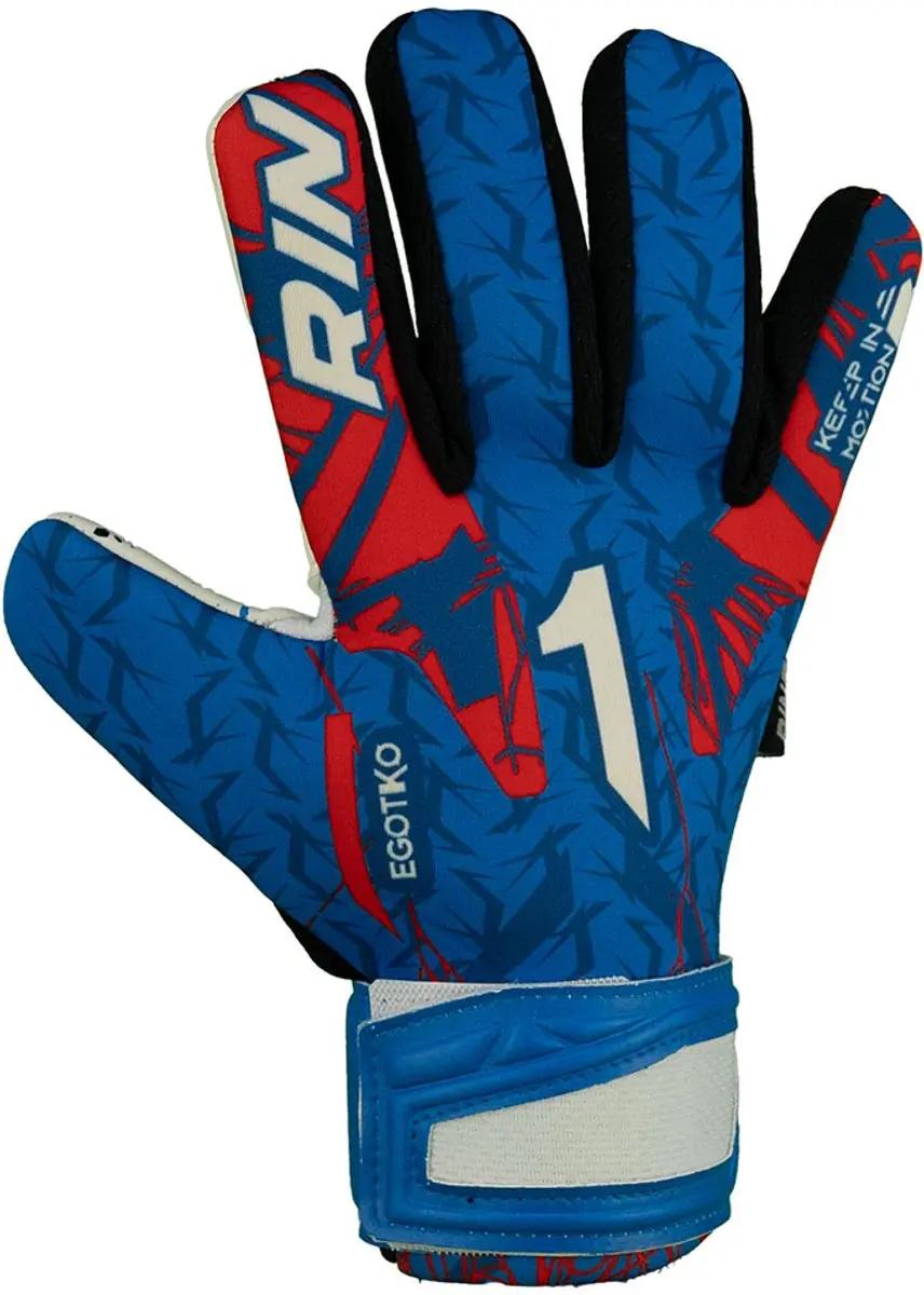 Rinat Egotiko As Keepershandschoenen 9 Royal Blue/Red - afbeelding 5 van 6