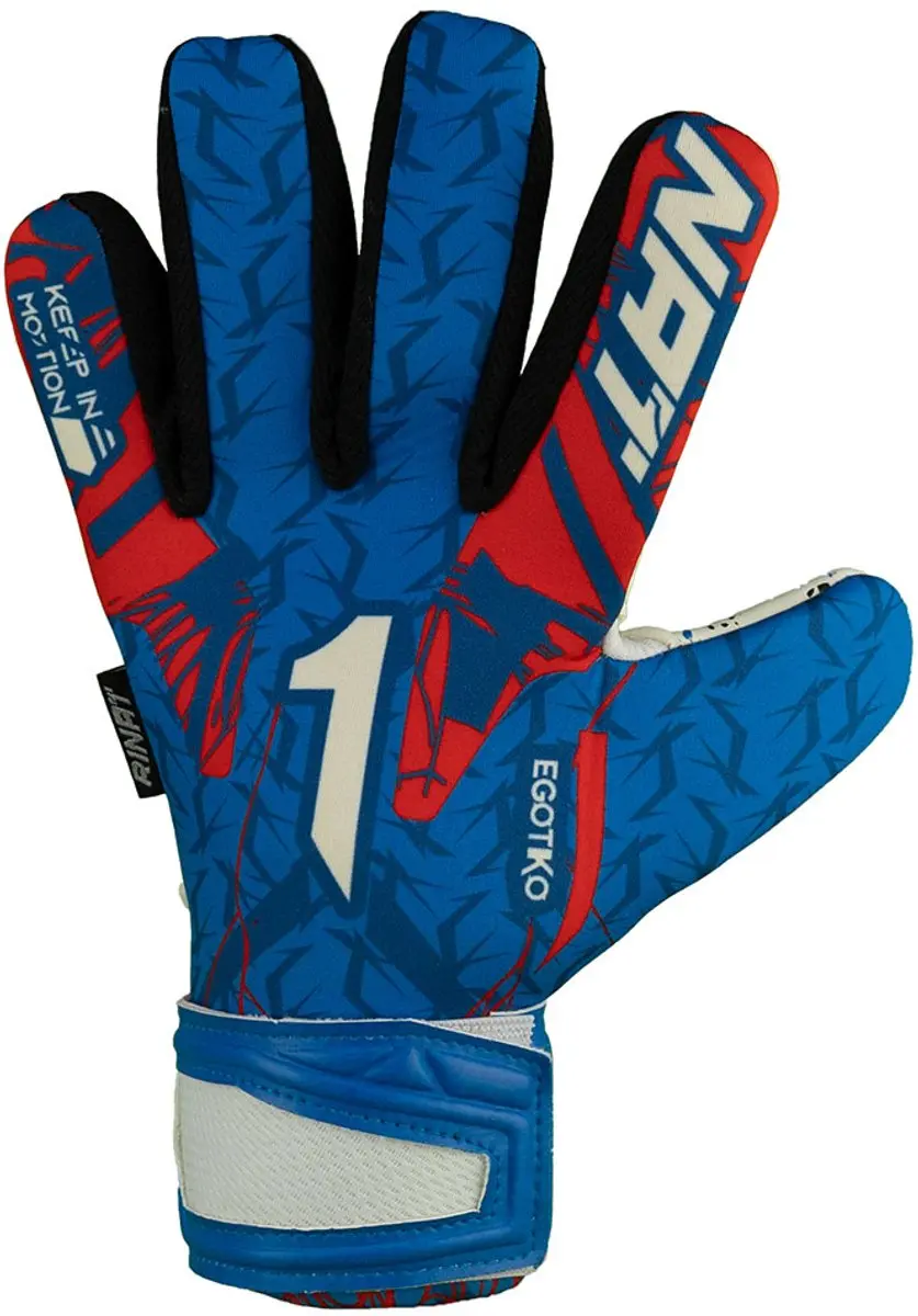 Rinat Egotiko As Keepershandschoenen 9 Royal Blue/Red - afbeelding 2 van 6