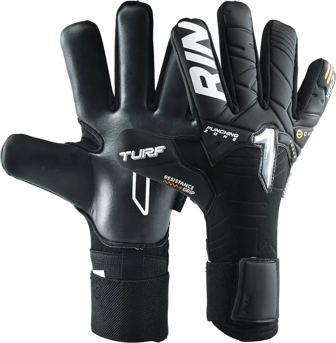 Rinat Kratos Keeperhandschoenen Zwart 6