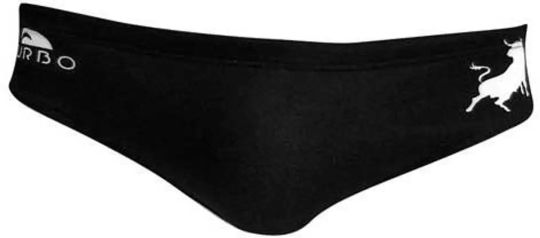 Turbo Toro Zwemslip Zwart 7-8 Years Jongen