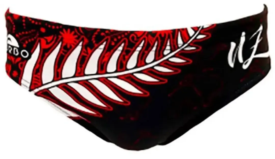 Turbo New Zealand 2020 Zwemslip Veelkleurig XL Man