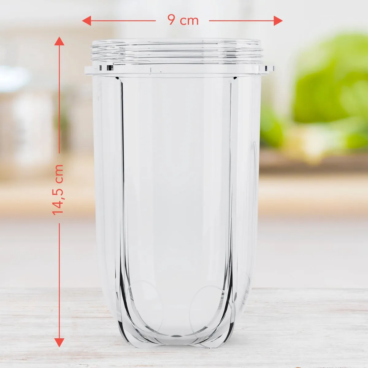 KitchenBrothers Smoothieblender Cup KB749 600ml - Transparant