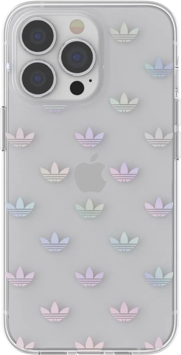 adidas Snap Case ENTRY Hoesje iPhone 13/13 Pro - Transparant