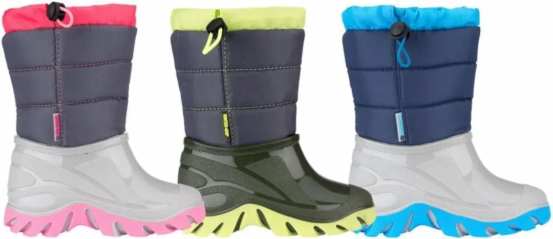 Winter-grip Welly Walker Baby 22/23 Antraciet Grijs Roze - afbeelding 5 van 6