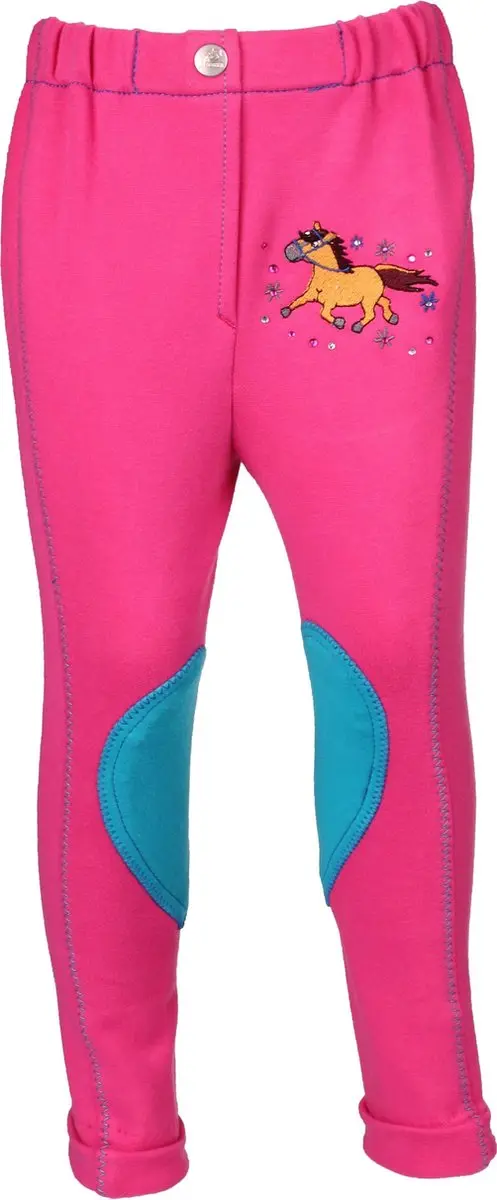 Horka Rijbroek Horka Mini Knie Grip Kids Donkerroze