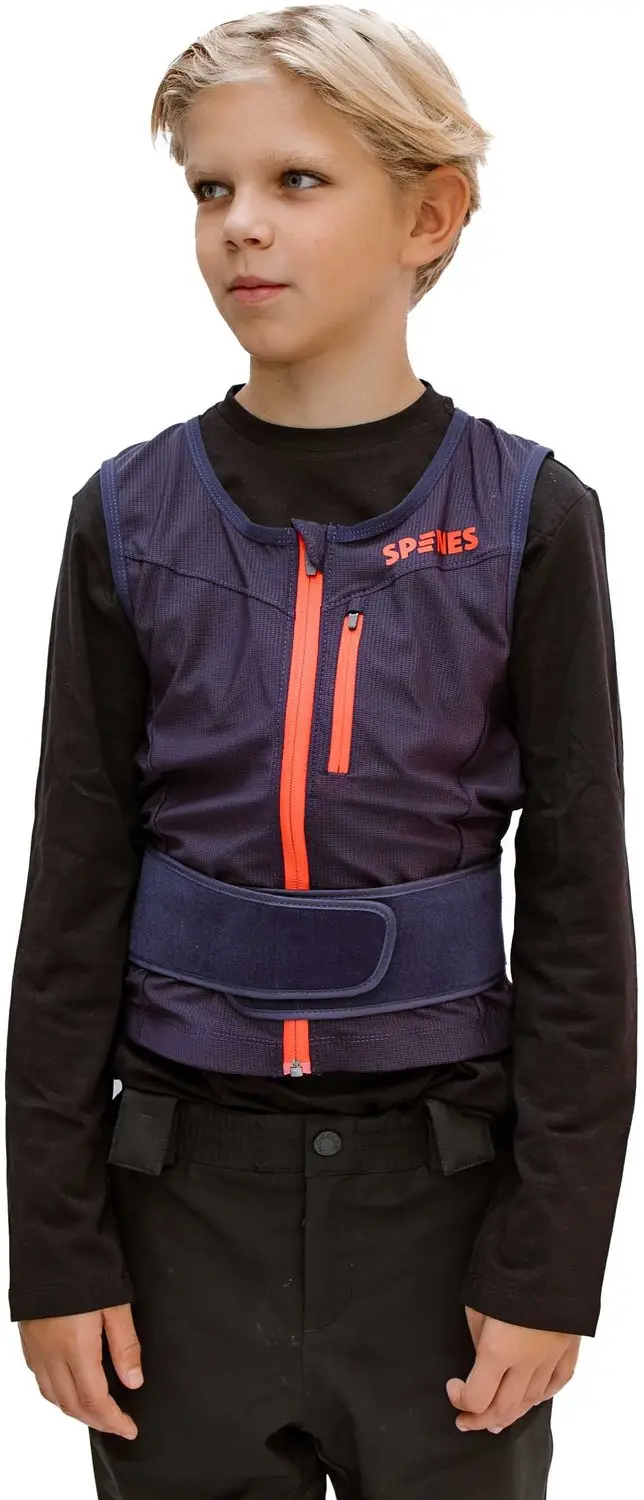 Spines The Superman Kids Rugbeschermer L Blauw - afbeelding 3 van 6