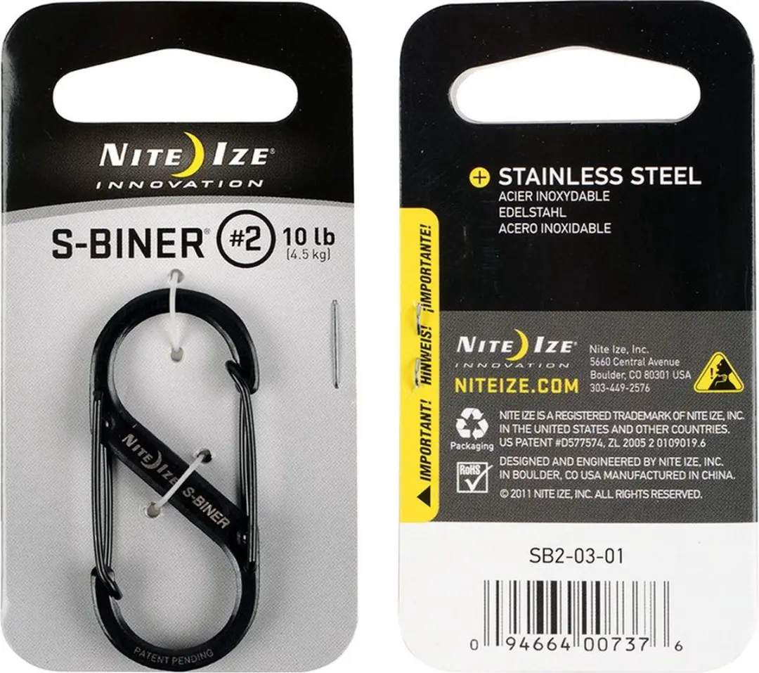 Nite Ize Karabijn S-Biner NI-SB2-03-01