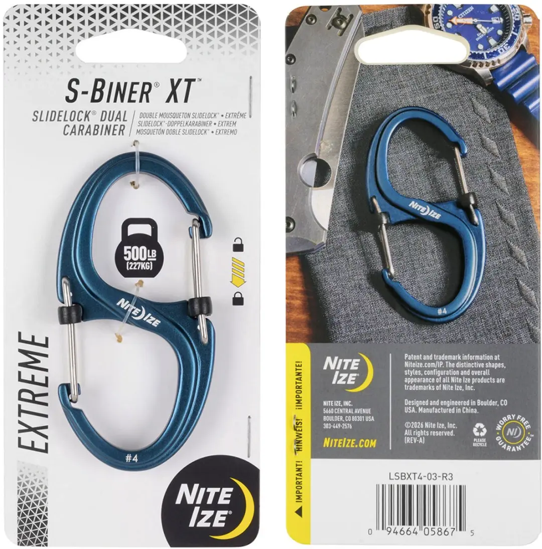 Nite Ize S-Biner XT Slidelock Karabiner