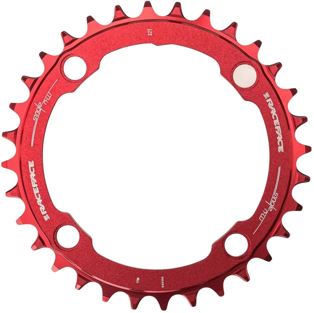 Race Face Narrow Wide Kettingblad 38T Rood - afbeelding 2 van 4