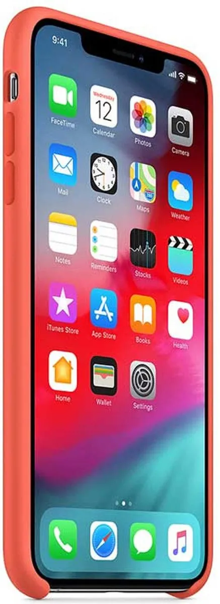 Apple iPhone XS Max Siliconen Hoes - Nectarine - MTFF2ZM/A