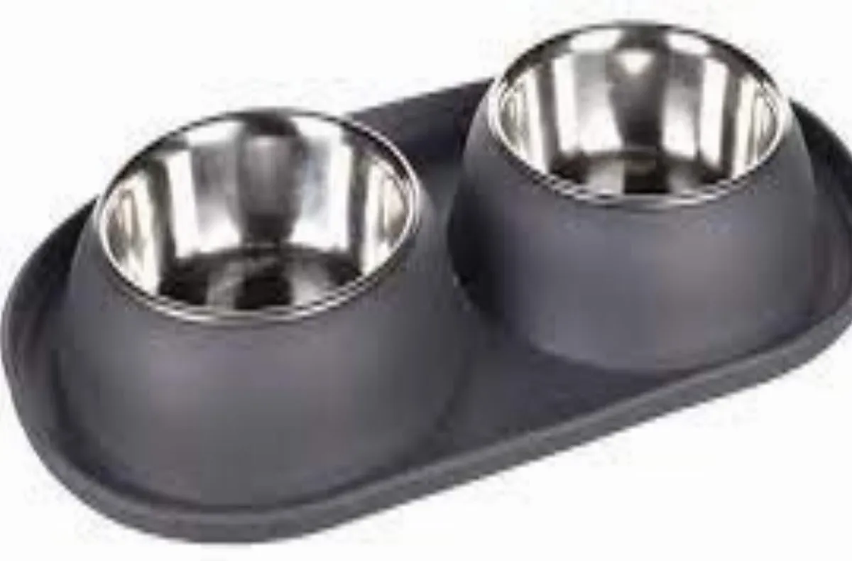 Flamingo Grafa Duo Dinner Eetpot Honden/Katten
