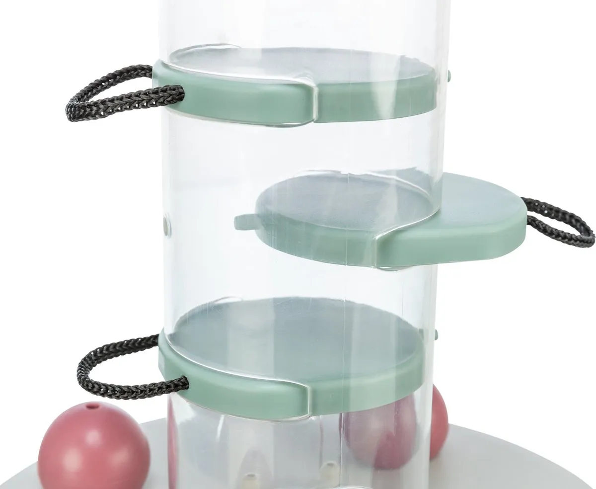 Trixie Cat Activity Gambling Tower - 25x25x27cm - Grijs/Rozig