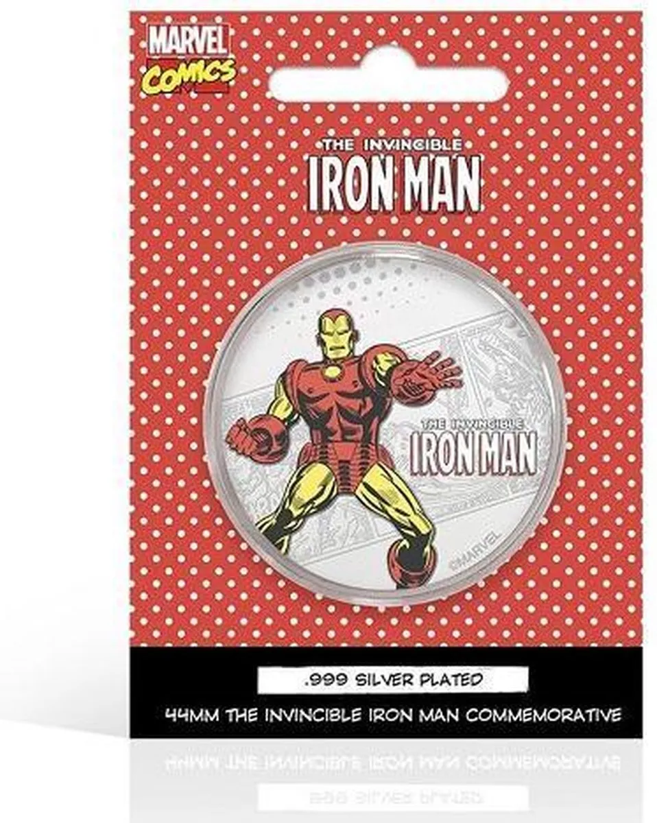 Marvel Iron Man .999 Zilveren Munt