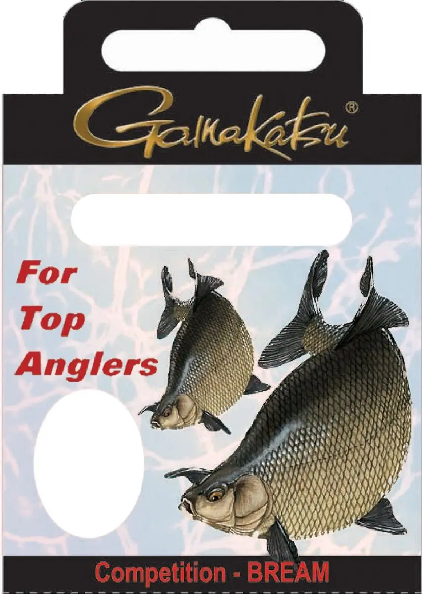 Gamakatsu Competition 1100B Brasem Onderlijnen H14 0.14mm 22cm