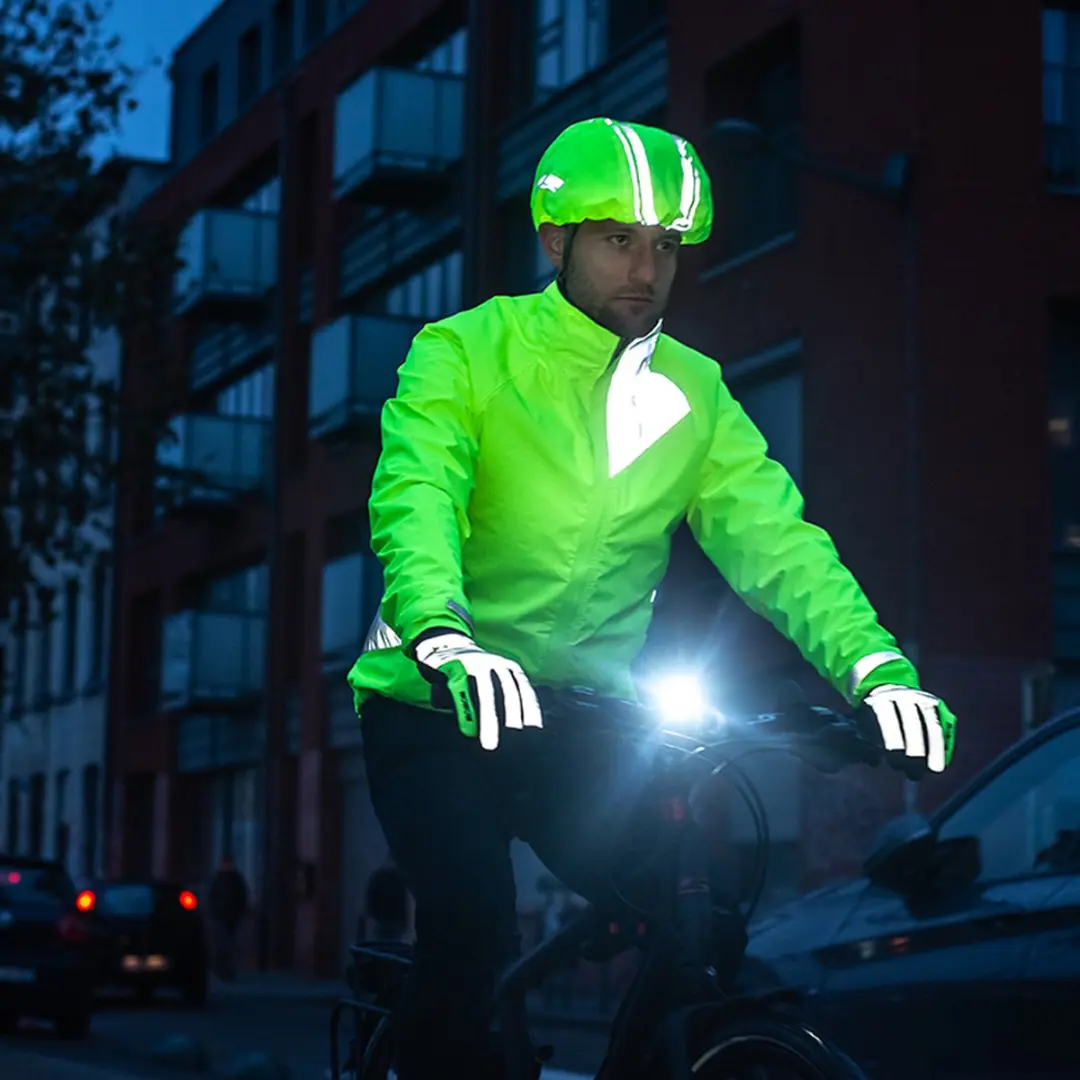 WOWOW Helmovertrek Corsa - Waterdicht - Geel - afbeelding 4 van 4