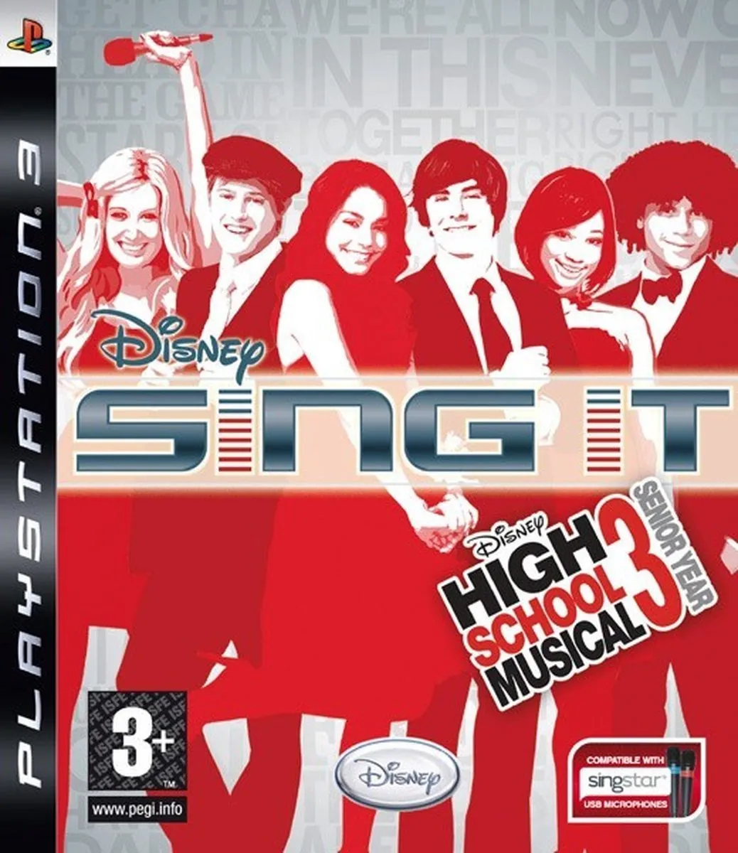 Disney Sing It High School Musical - 8 Spelers