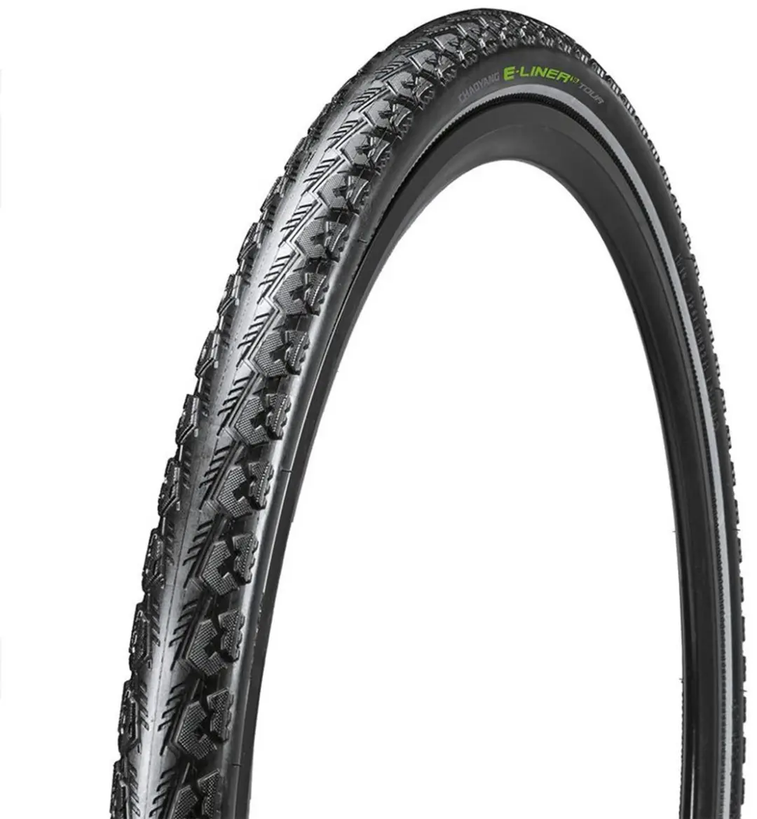 Chaoyang Spring Shark 60 Tpi E-bike 700 X 35 Stevige Urbanband Zwart 700 x 35