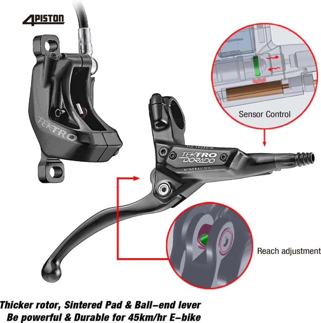 Hydraulische schijfremset Tektro HD-E730 Links