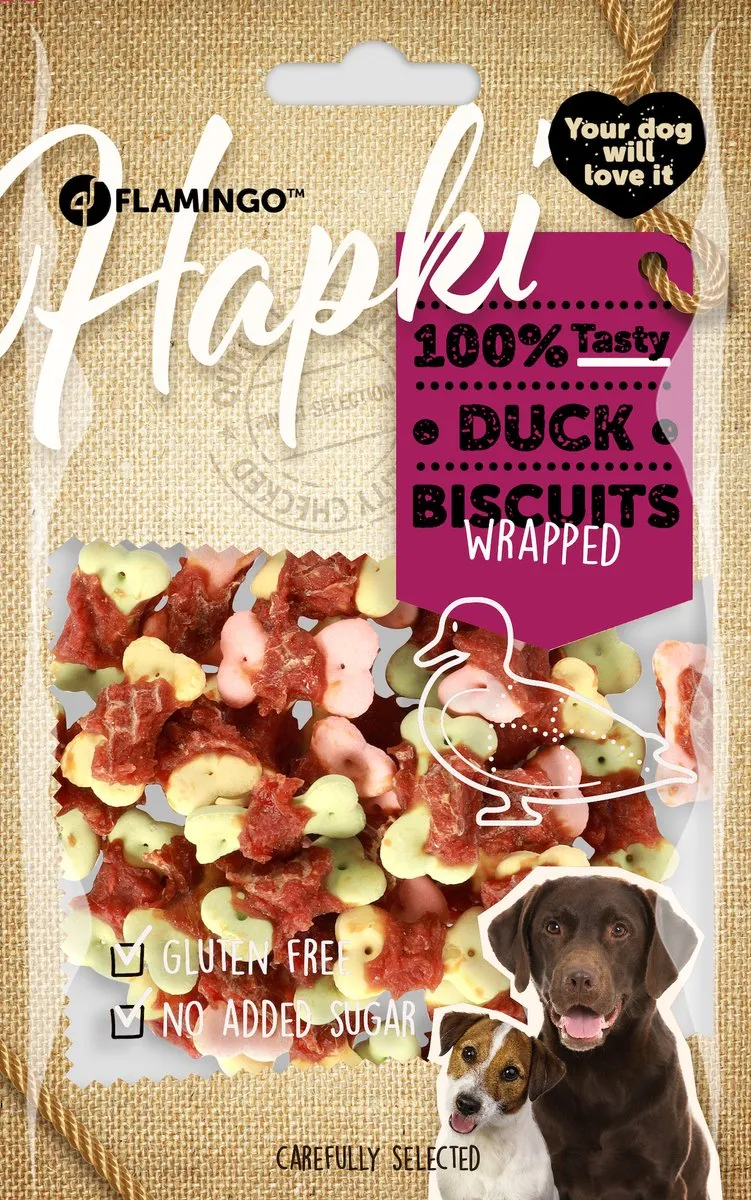 Flamingo Hapki Kleine Koekjes Eend 85g