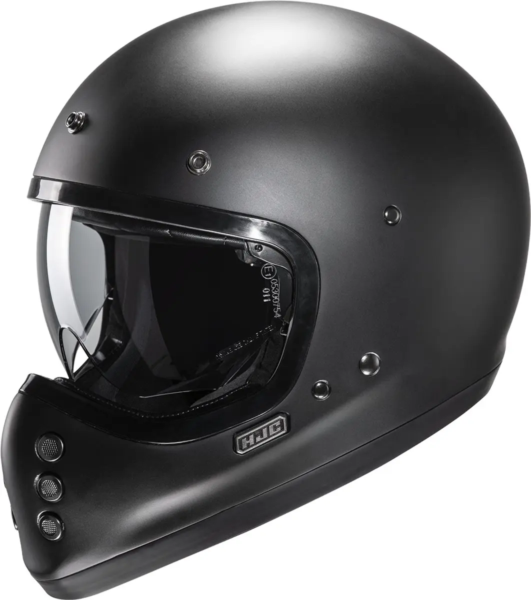 HJC V60 Flat Black Semi Mat Zwart Integraalhelm