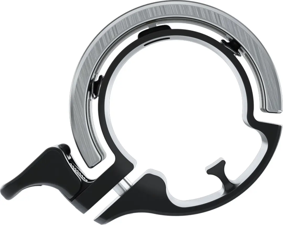 Knog Oi Classic Large fietsbel kleur Zilver