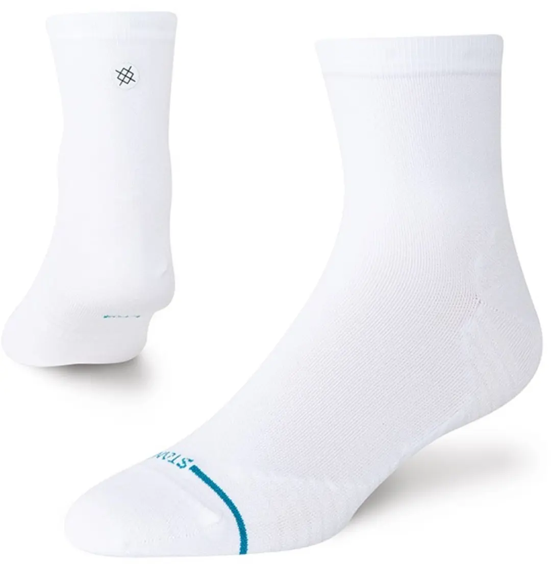 Stance Solid UL Quarter Sokken Wit - afbeelding 4 van 6