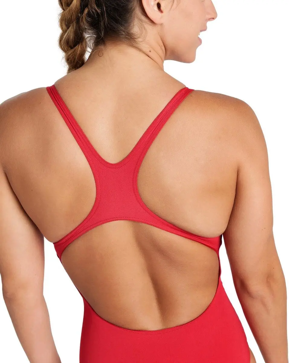 Arena Team Pro Swimsuit Solid Rood 40 - afbeelding 3 van 6