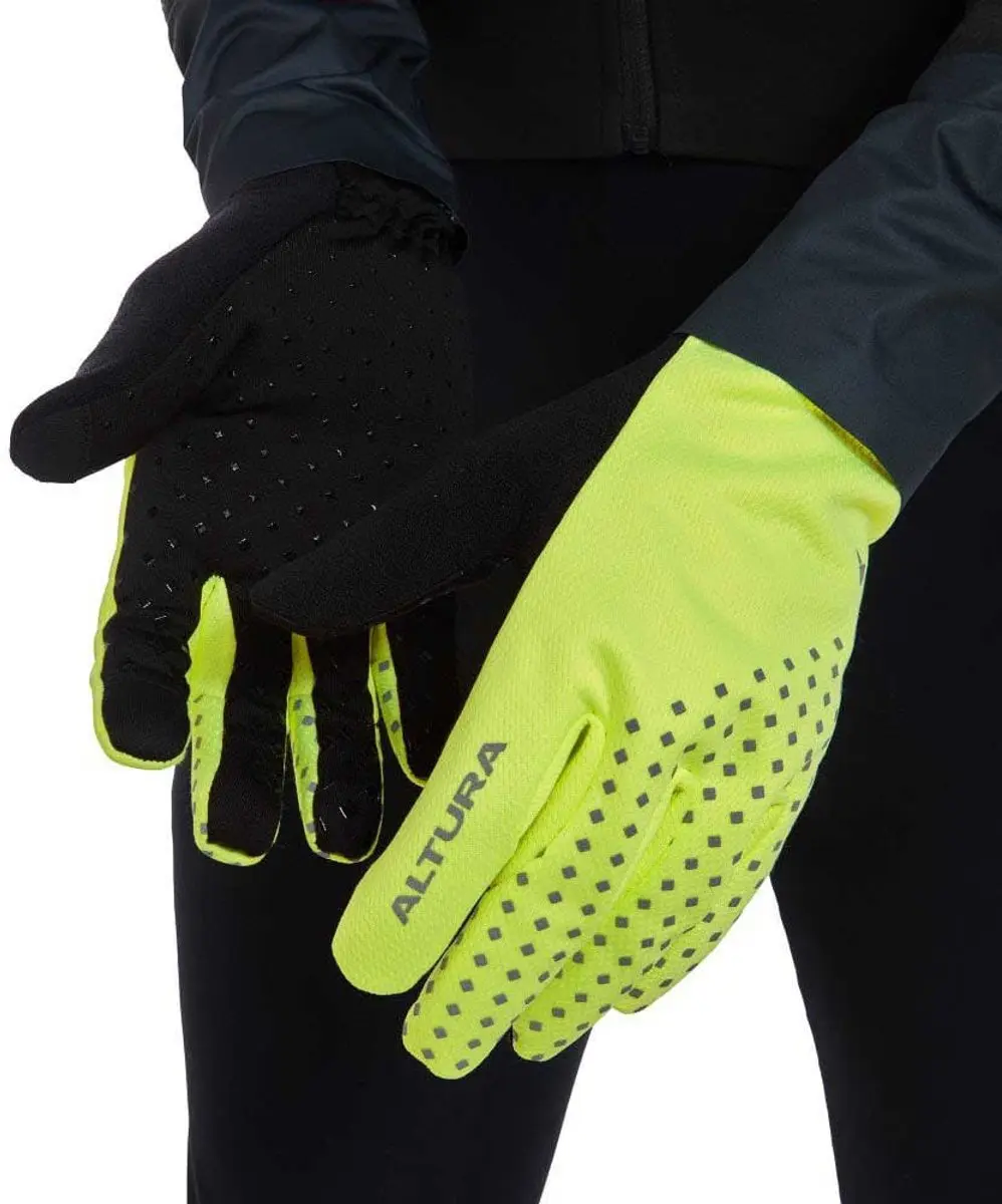 Altura Nightvision Fleece Handschoenen Geel L - afbeelding 5 van 6
