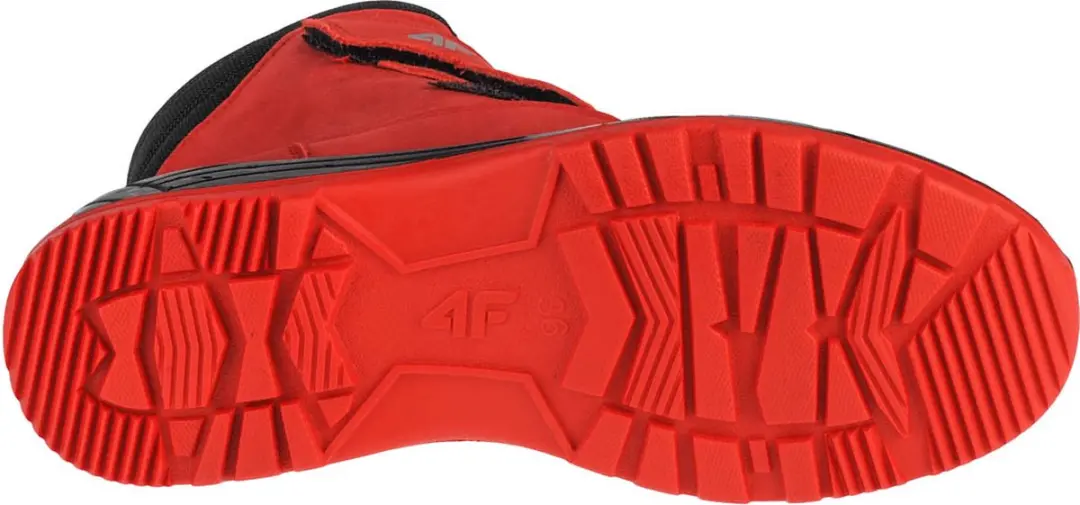 4F Junior Trek Trekkingschoenen - Rood - Maat 33 - afbeelding 4 van 5