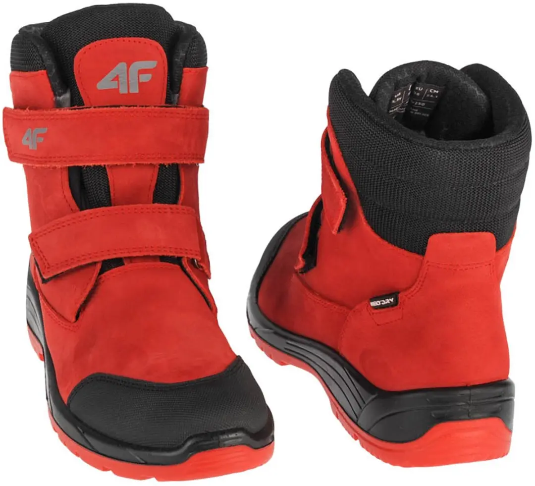 4F Junior Trek Trekkingschoenen - Rood - Maat 33 - afbeelding 5 van 5