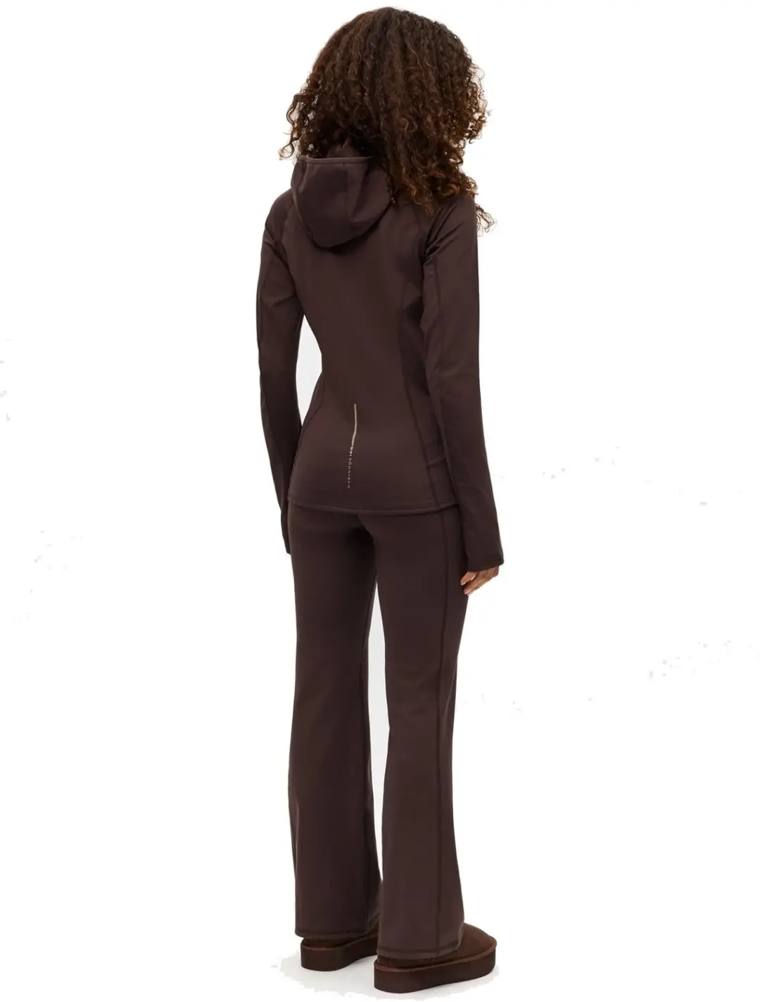 Röhnisch Thermaflow Hood Full Zip Dames - Bruin - afbeelding 3 van 3
