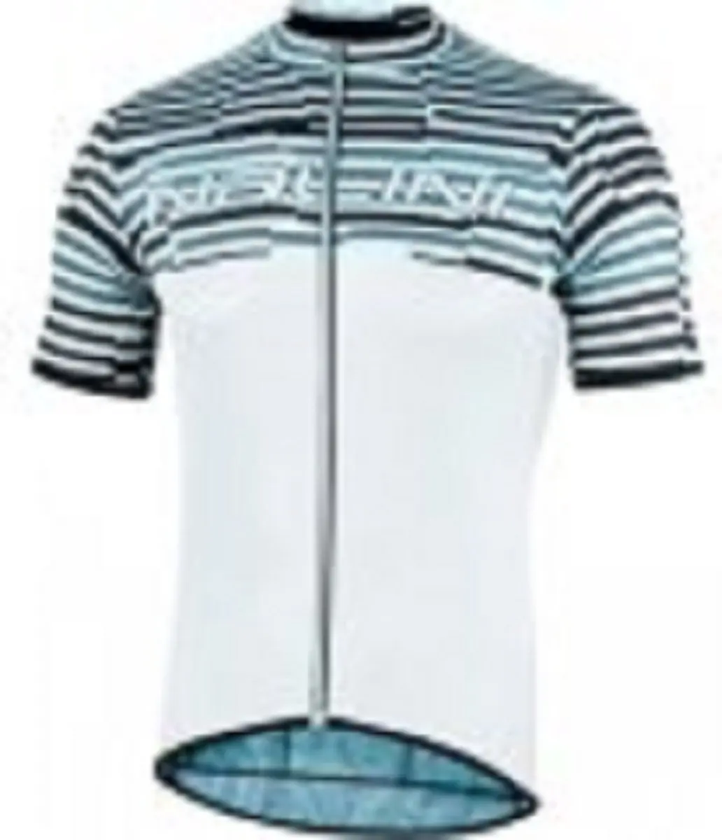 Nalini Fietsshirt Korte Mouwen Heren Zwart/Wit