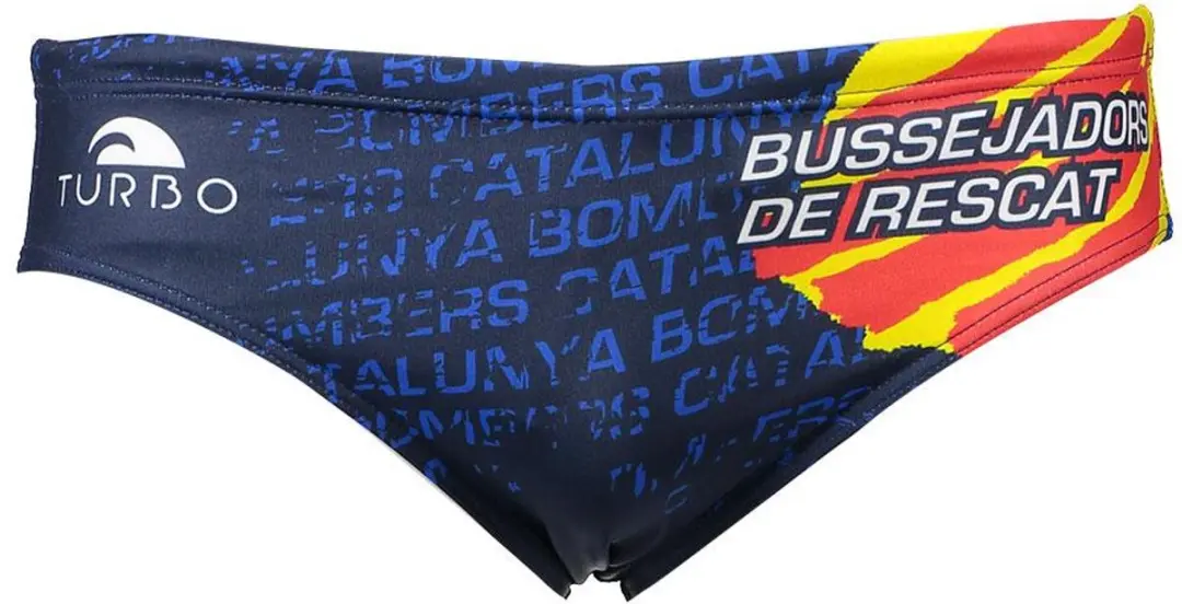 Turbo Rescue Divers Catalonia Zwemslip Blauw 2XL Man