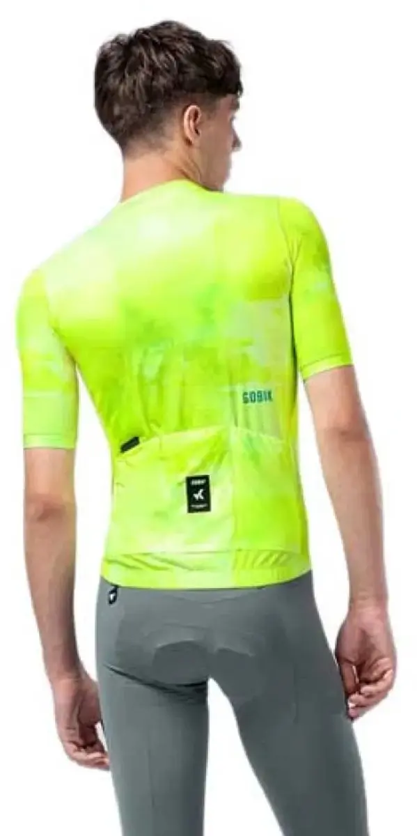Gobik Stark korte mouw wielertrui - Geel - S - afbeelding 2 van 4