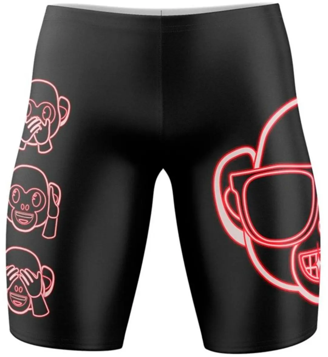 Otso Emoji Monkey Neon Jammer Zwart M Man