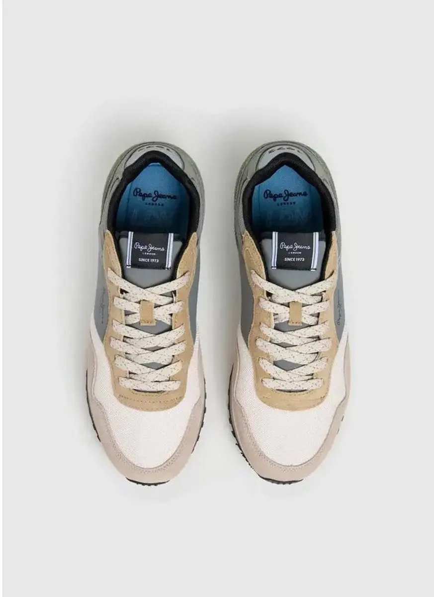 Pepe Jeans London Mind Trainers Light Beige 44 - afbeelding 4 van 6