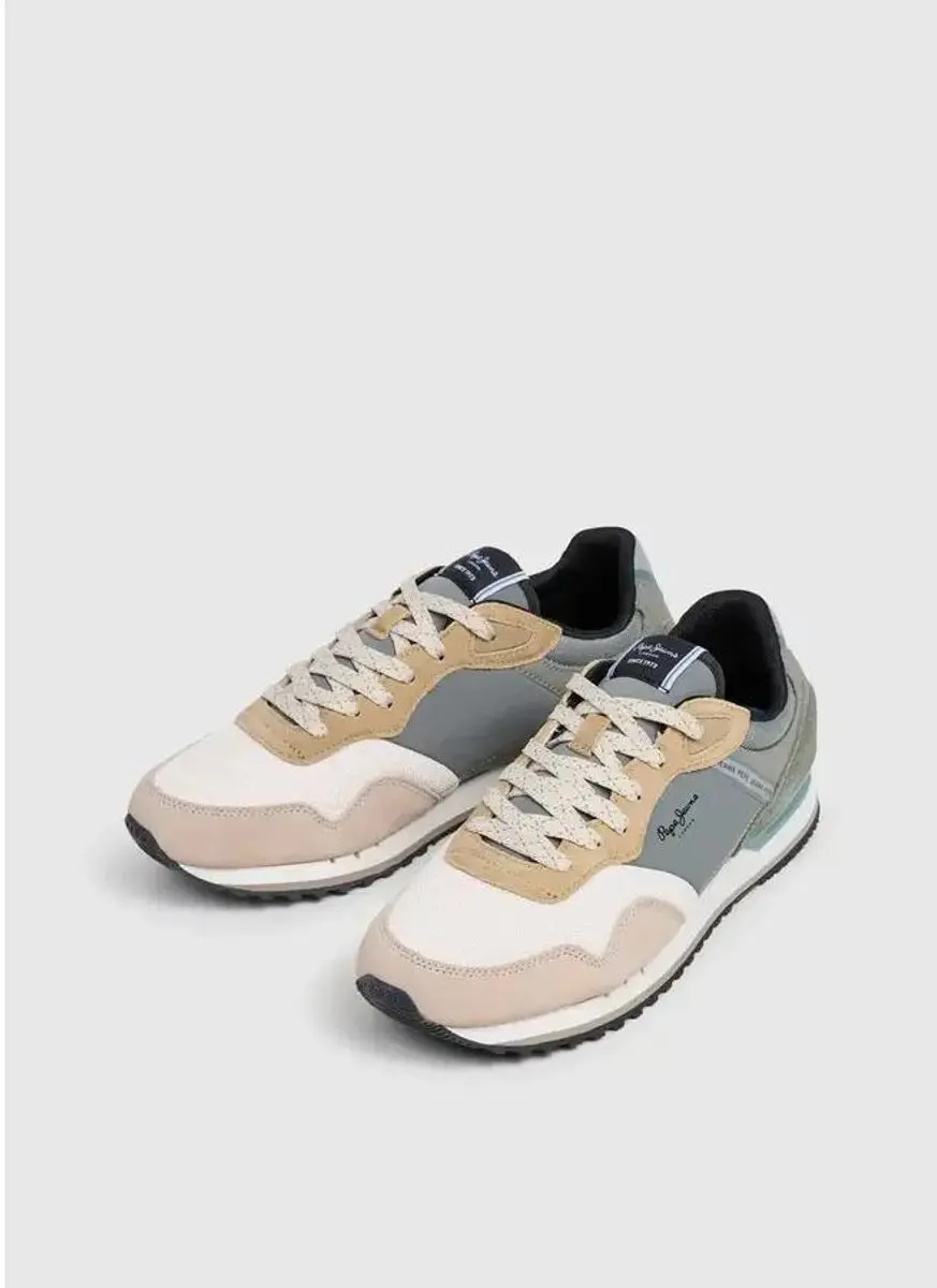 Pepe Jeans London Mind Trainers Light Beige 44 - afbeelding 5 van 6