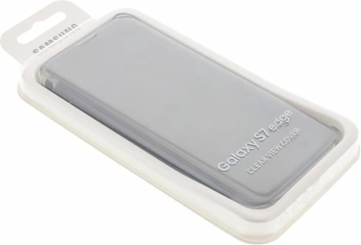 Samsung Clear View Cover EF-ZG935CBEGWW - Zwart